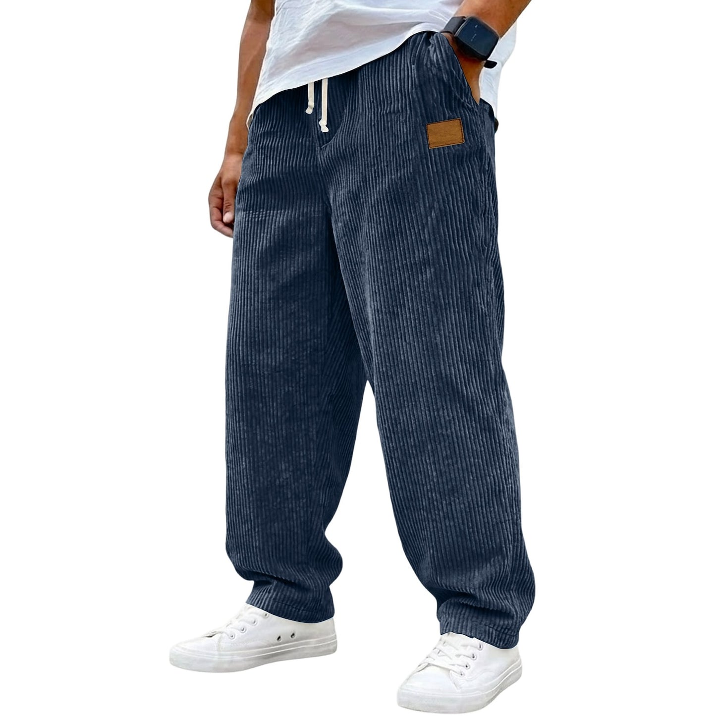 Men's Straight Leg Corduroy Pants