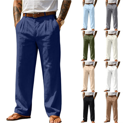 Men's Cotton Linen Baggy Pants